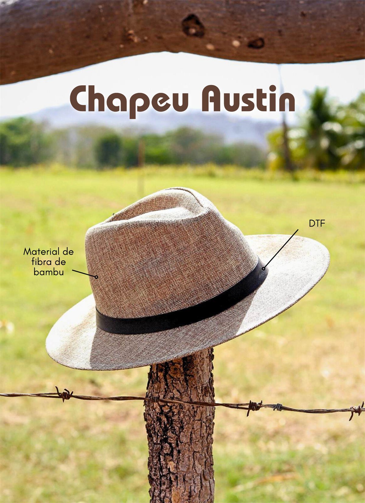 Modelo Chapéu Austin