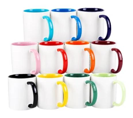Caneca Colorida com Alça Normal