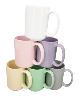 Caneca Colorida Resinada 425 ml