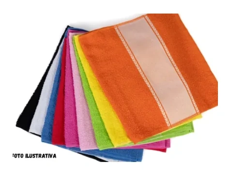 Toalha Lavabo para Sublimação 28 x 48 cm