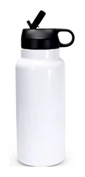 Térmica 990 ml Straw Lid Branca