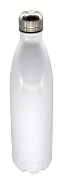 Térmica 750 ml Branca Inox