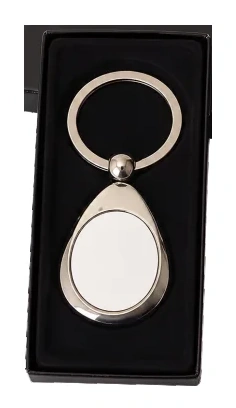 Chaveiro Inox Sublimável Oval