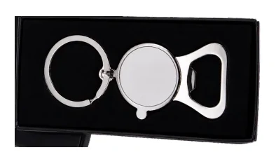 Chaveiro Inox Sublimável com Abridor