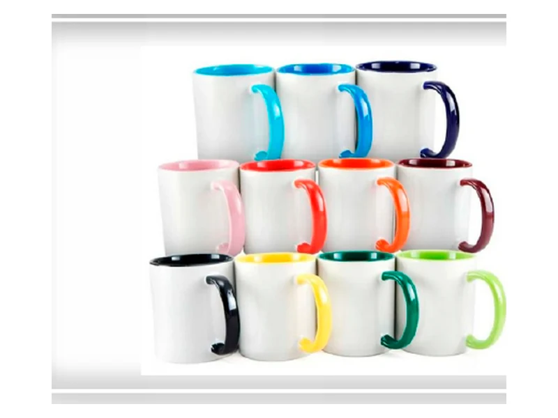 Caneca Colorida com Alça Normal