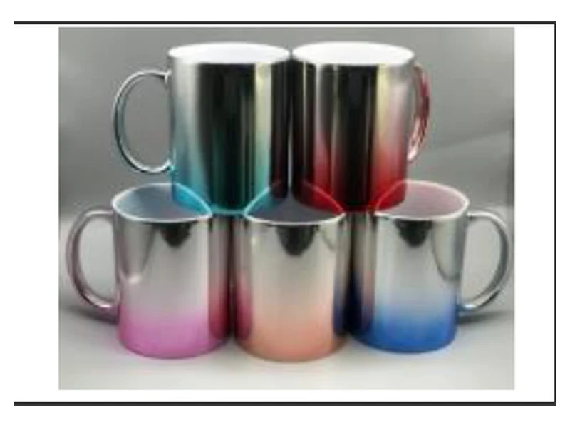 Caneca Metalizada Bicolor